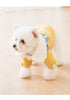 Cotton-Padded Coat with Denim Collar